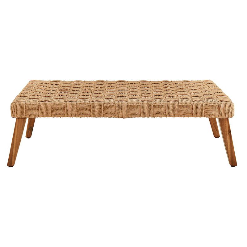 Modway Thames Outdoor Patio Wicker Outdoor Patio Rattan Coffee Table image number 0