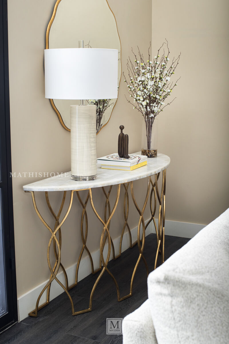 Quince Blossoms Silk Centerpiece