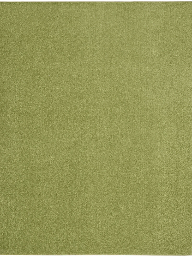 Nourison Essentials NRE01 Green 7' x 10' Rug image number 0