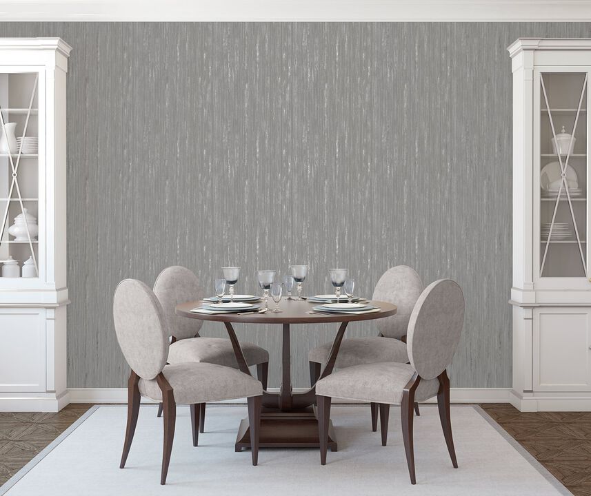 Special FX 2 Glitter Stripe Silver Grey Wallpaper G67709