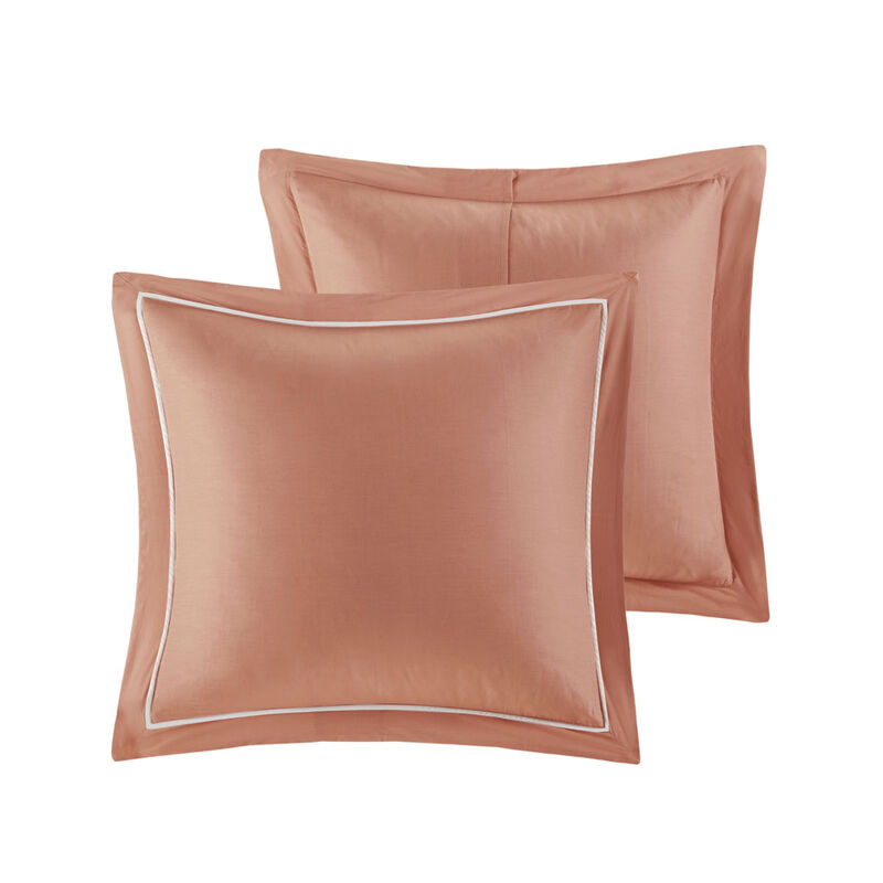 Gracie Mills Singleton 9-Piece Cotton Percale Comforter Set with Paisley Print