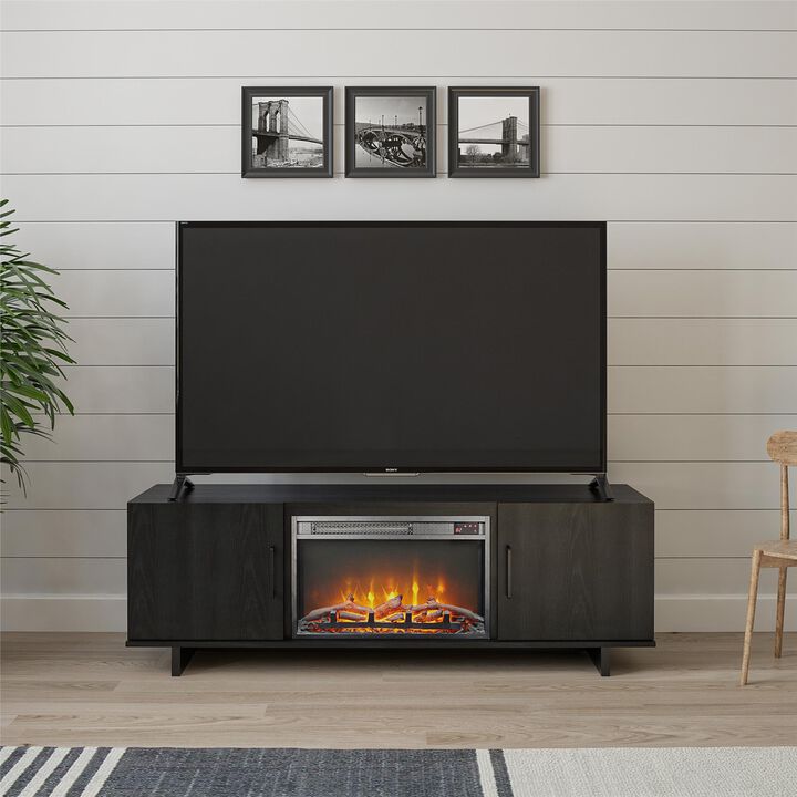 Southlander TV Stand with Fireplace for TVs up to 60"