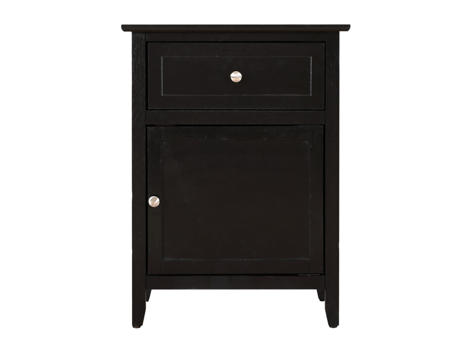 Lzzy 1-Drawer Nightstand (25 in. H x 15 in. W x 19 in. D)
