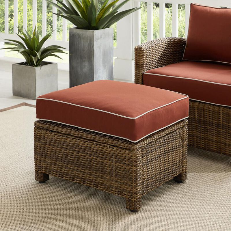 Bradenton Wicker Outdoor Ottoman