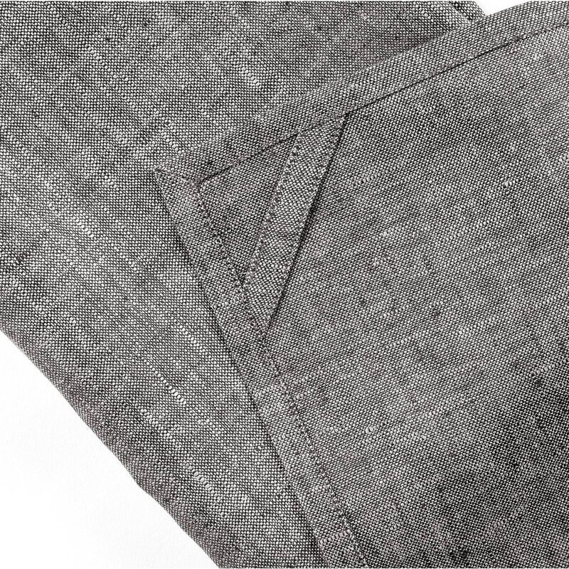 Solino Home Kitchen Linen 100% Linen Kitchen Towels &ndash; Set of 2, 17 x 26 in, Machine Washable, Holiday and Everyday Dining