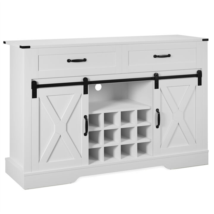 New White Modern Tall Wood Wine Bar Cabinet With Storage Pantry Cabinets With Doors And Shelves