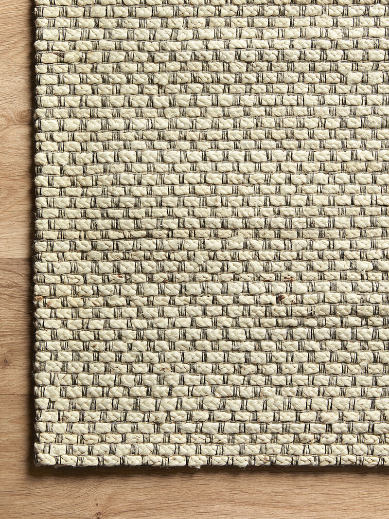Lily LIL01 Ivory 3'6" x 5'6" Rug image number 3
