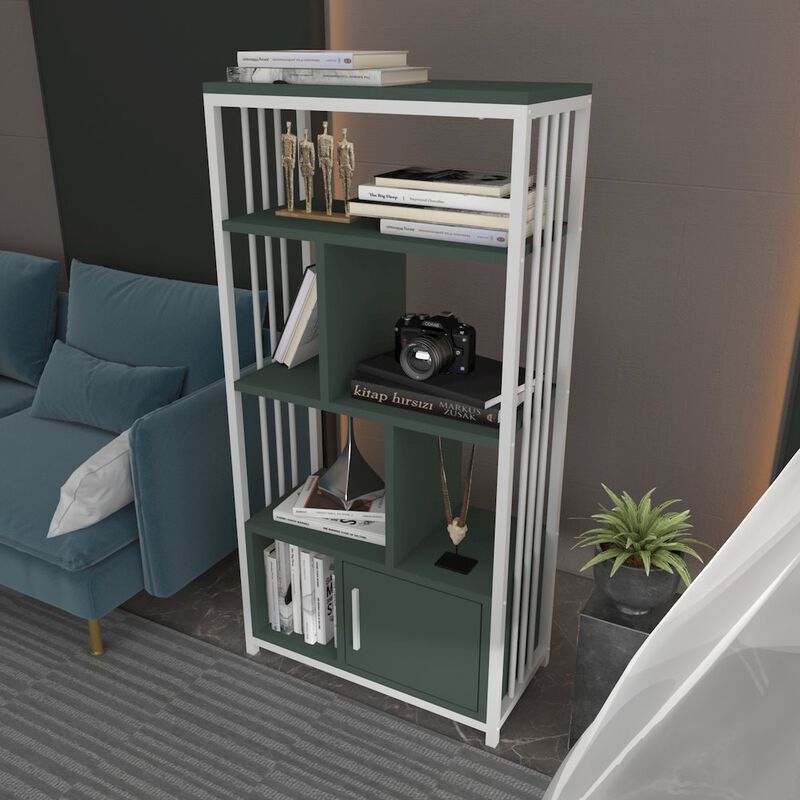 Decorotika Valero Bookcase Silva White
