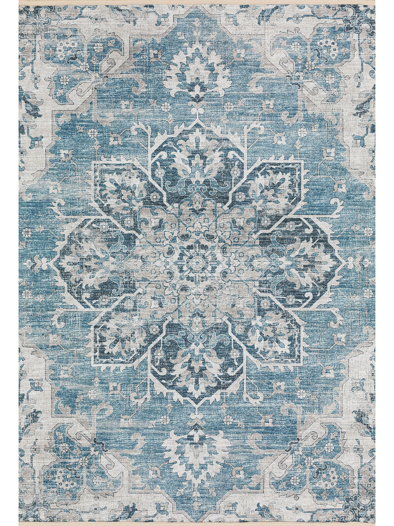 Marbella MB3 Denim 3' x 5' Rug