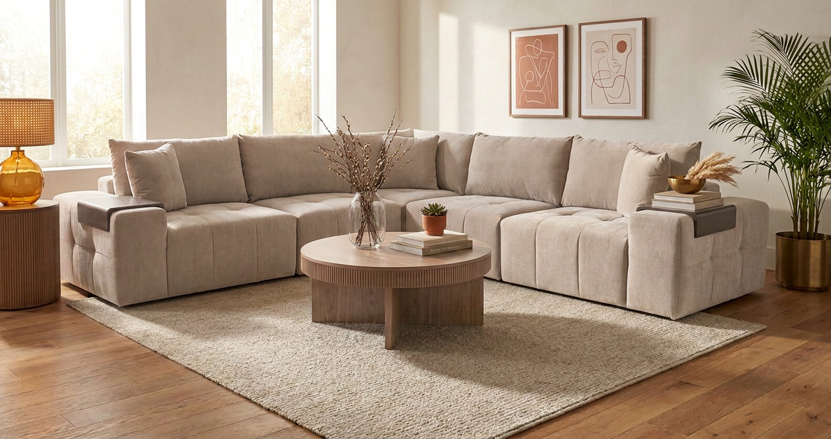 Morning Star Coffee Sectional
