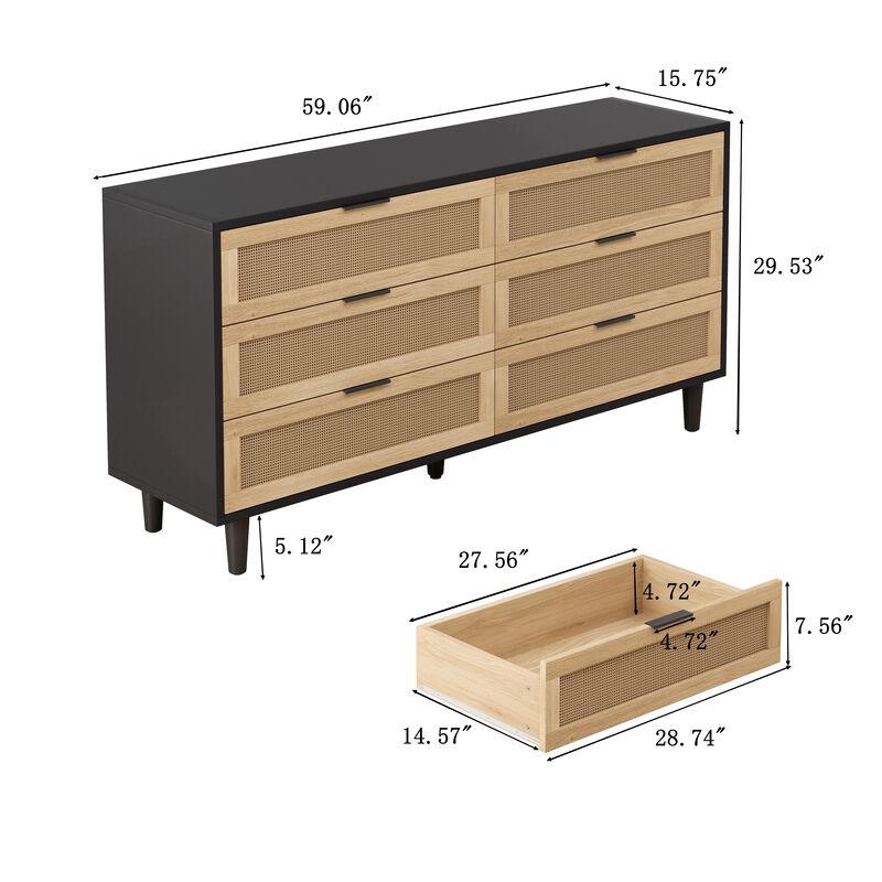 Regpli Rattan Drawer image number 4