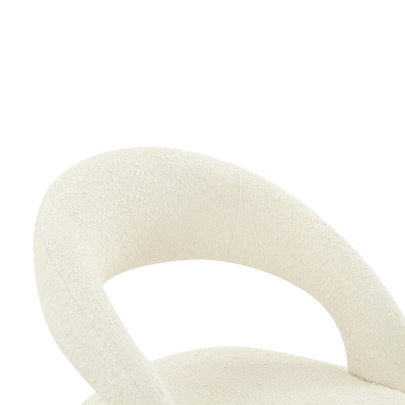 Casafoyer Rocco Cream Performance Boucle Dining Chair image number 4