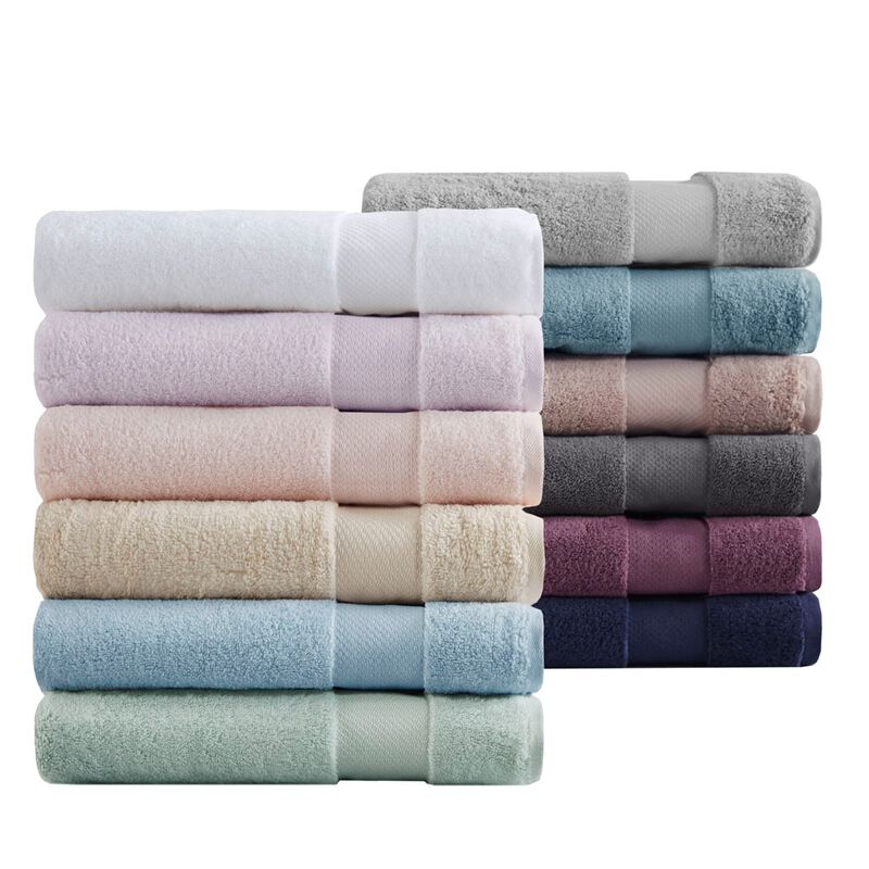Gracie Mills Thalia 6-Piece 600gsm Turkish Cotton Bath Towel Set