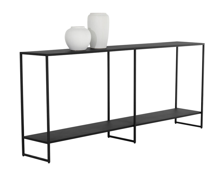 Eiffel Black Console Table