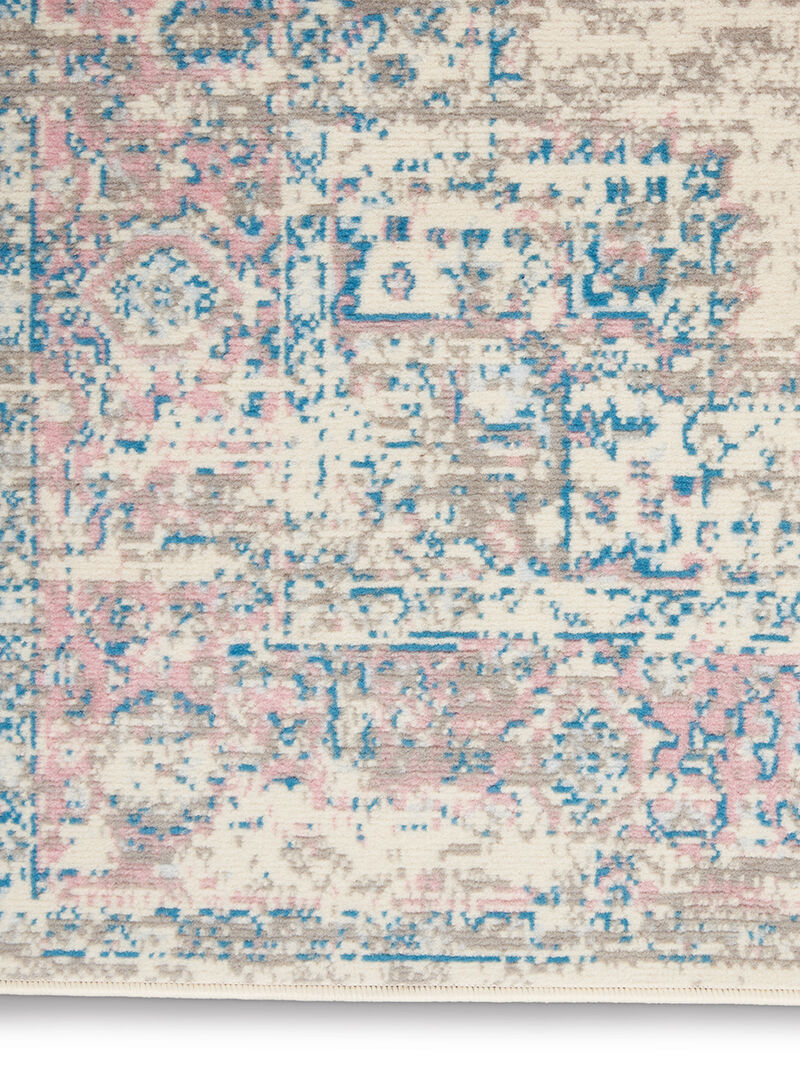 Grafix GRF14 Ivory/Pink 6' x 9' Rug