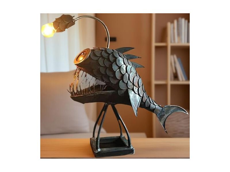 LED Steampunk Night Light For Bedroom image number 3