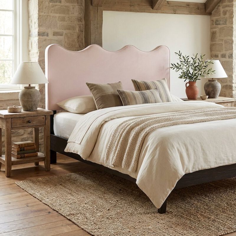 Performance Velvet Twin Headboard with Soft Upholstery and Durable Frame image number 2