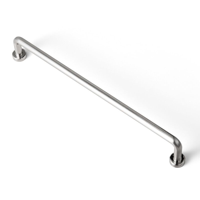 Goo-Ki 6 Pack 7 9/16"" Center to Center Satin Nickel Modern Cabinet Pulls Solid Contemporary Home Improvement Hardware Drawer Pu