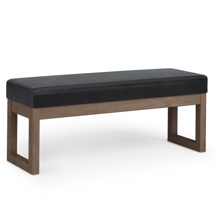 Milltown 44 in Wide Rectangle Large Ottoman Bench