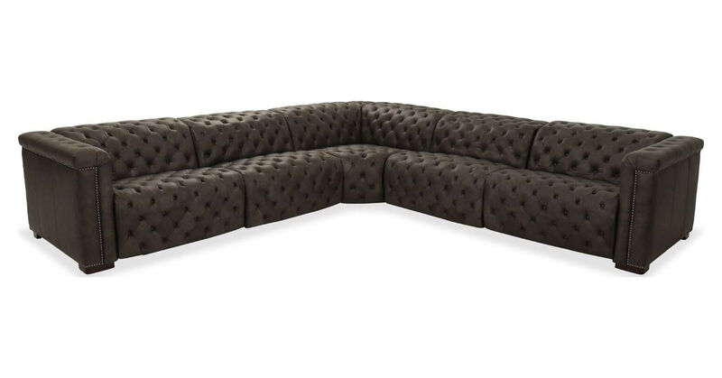 Savion Gravel Five Piece Sectional image number 0