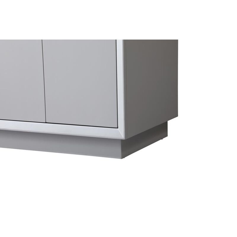 Elegant Kitchen and Bath 30 Inch SIngle Bathroom Vanity In Grey
