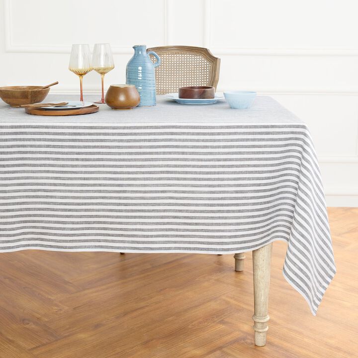 Linen Tablecloth - Amalfi Stripe