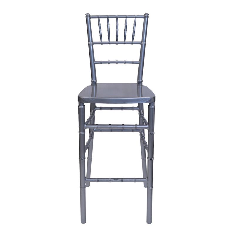 Commercial Seating Products Chiavari Barstool In Silver