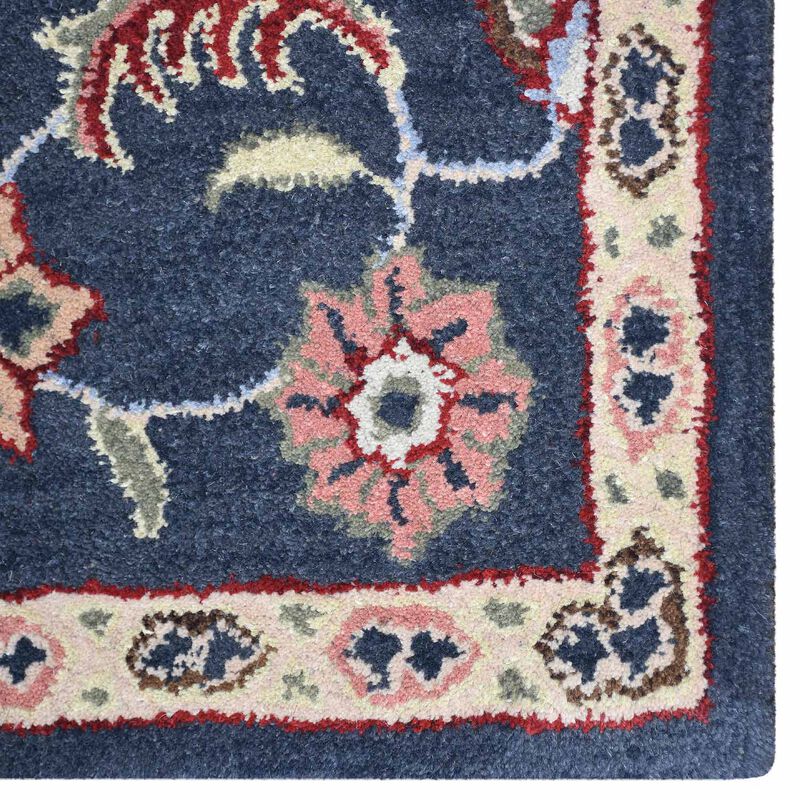 RUGSOTIC CARPETS HAND TUFTED WOOL ECO-FRIENDLY AREA RUGS  - Rectangle Shape, Size, Classic Oriental Traditional  Design, High Pile Thick Handmade Anti Skid Area Rugs (K00659) image number 3