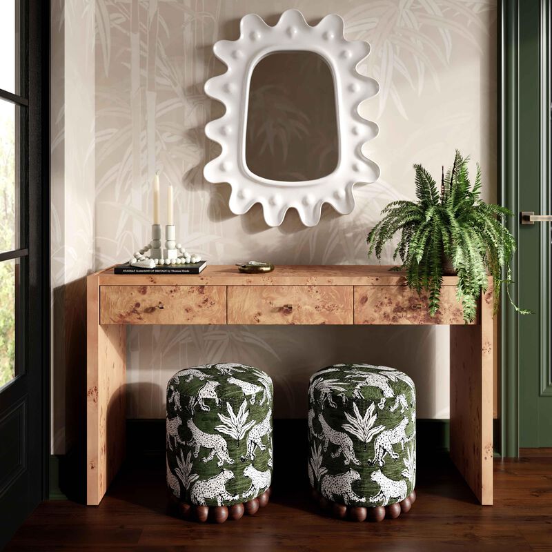 Brandyss Burl Console Table