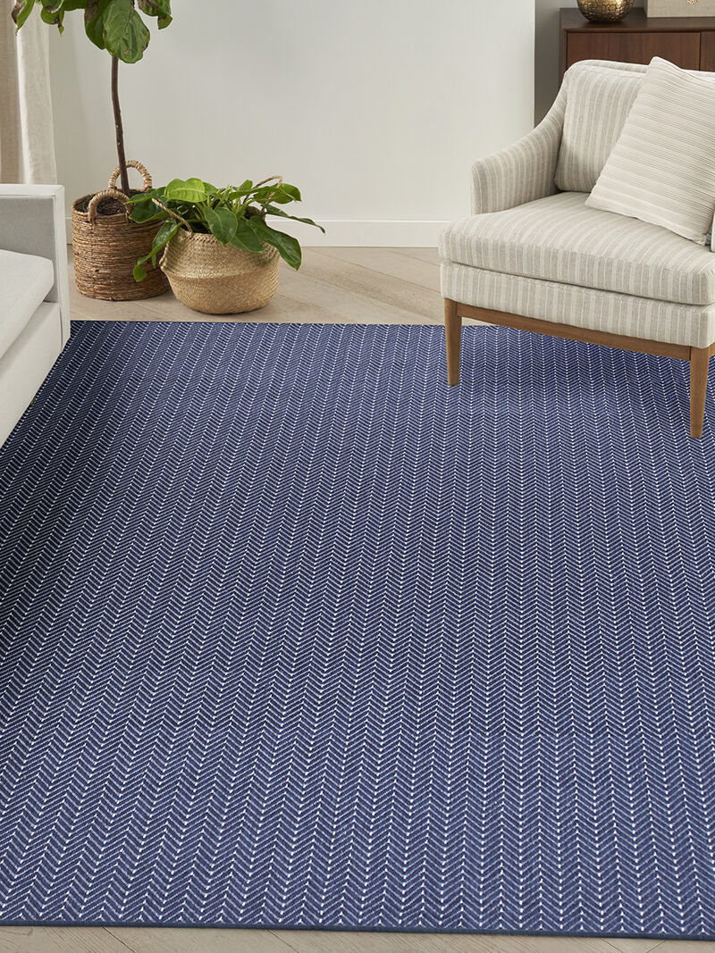 Horizon Indoor/Outdoor HOZ02 Navy 9' x 12' Rug