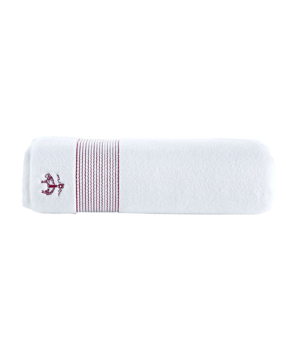 Brooks Brothers Rope Stripe Border Bath Sheet