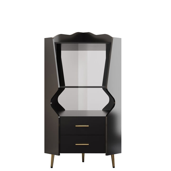 Totfol Corner Display Cabinet