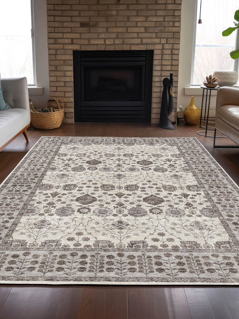 Hatay HY8 Ivory 3' x 5' Rug