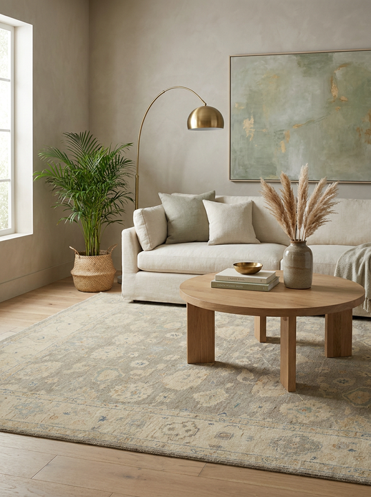 Vincent VC07 Silver/Stone 2' x 3' Rug