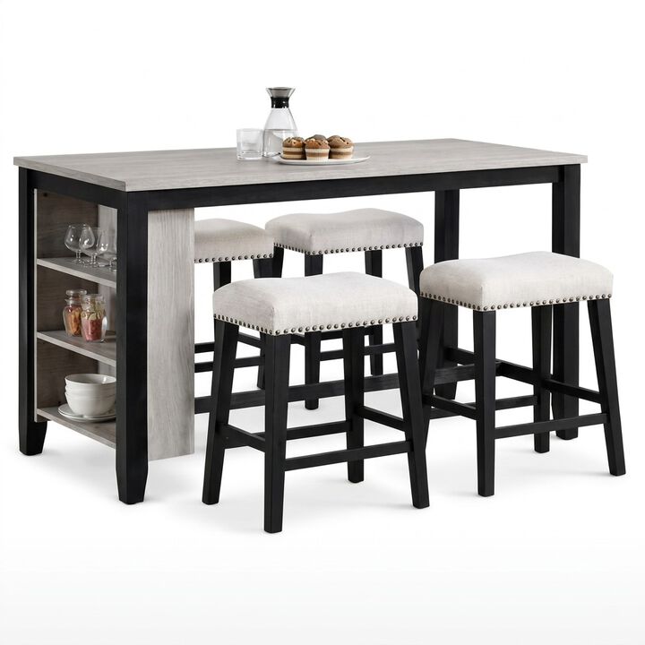Danner 5-Piece Counter Dining Set