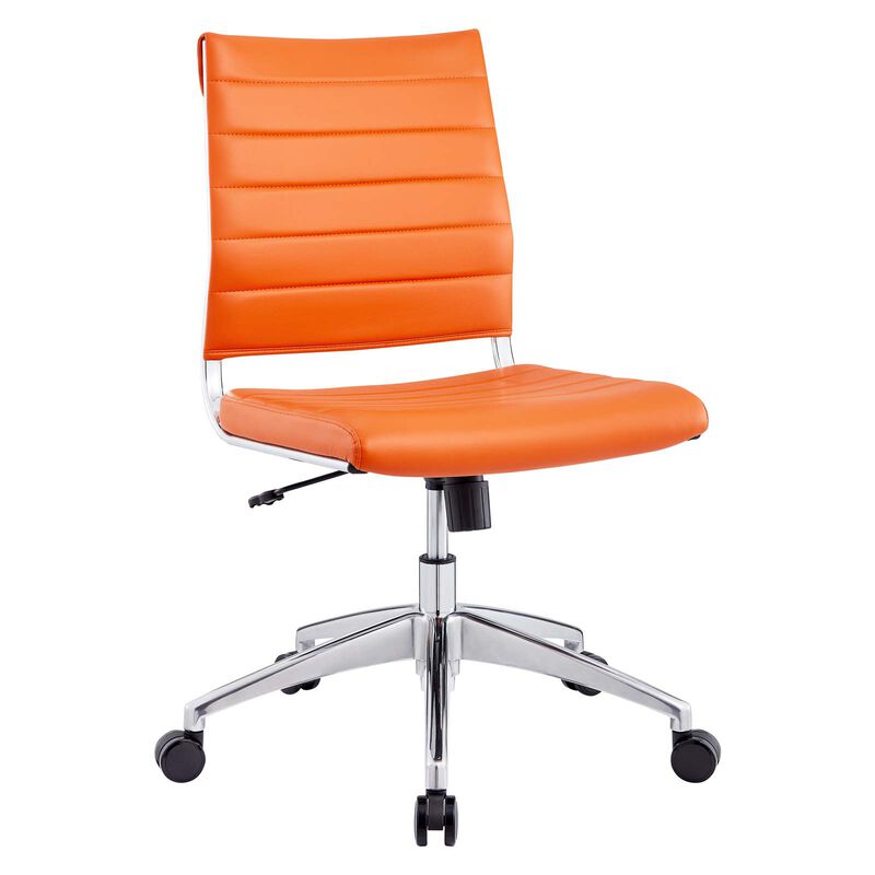 Modway Furniture - Jive Armless Mid Back Office Chair Gray image number 2