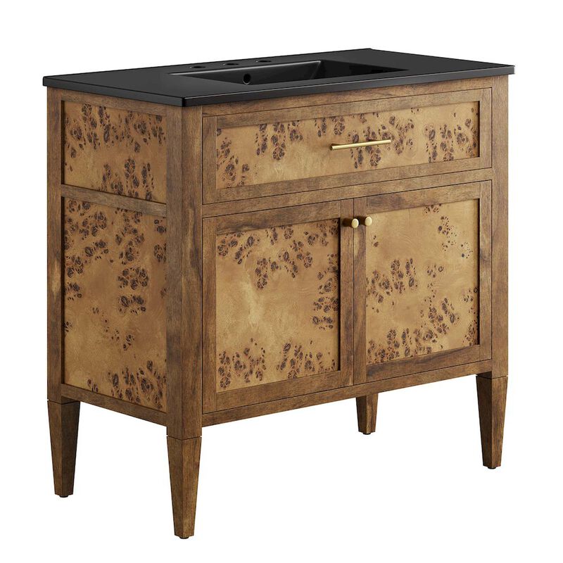 Elysian 36" Wood Bathroom Vanity image number 0