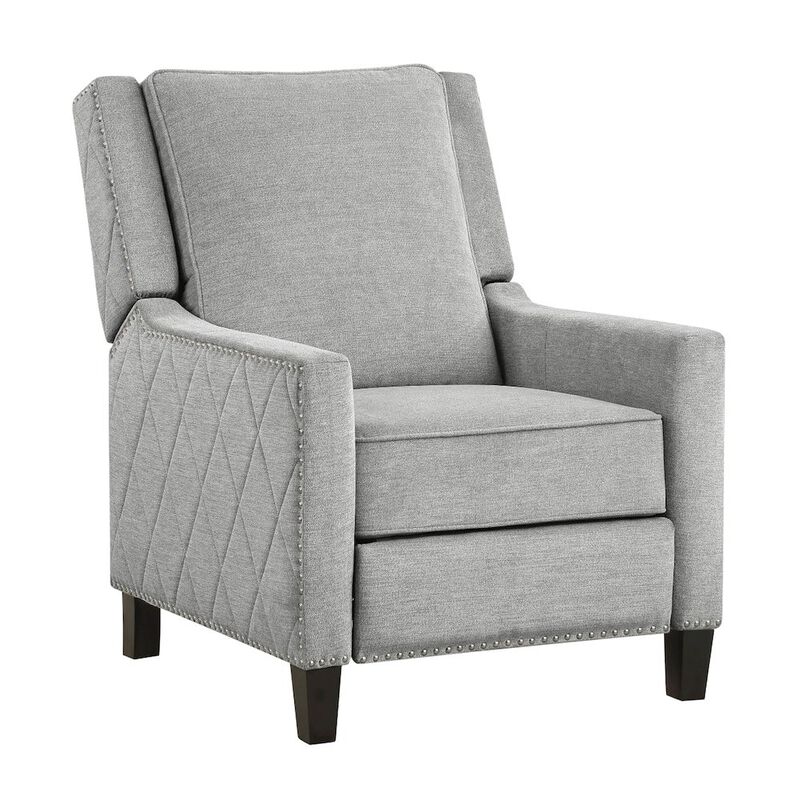 Lexicon Banks Textured Fabric Push back Recliner