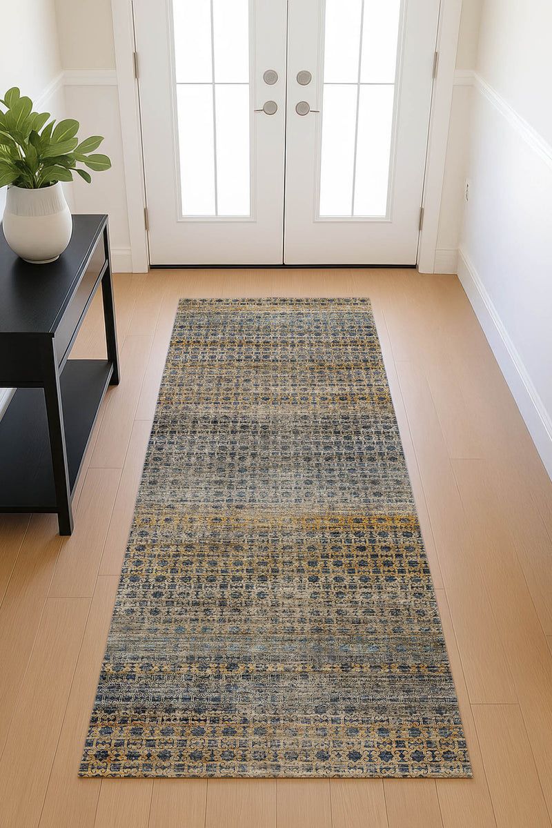 Vico VC5 Navy 9' x 12' Rug image number 4