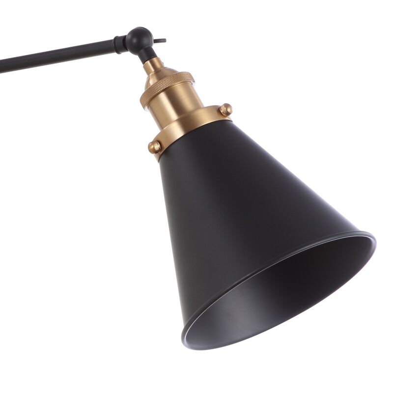Rover Classic Industrial Metal Adjustable Arm LED Wall Sconce