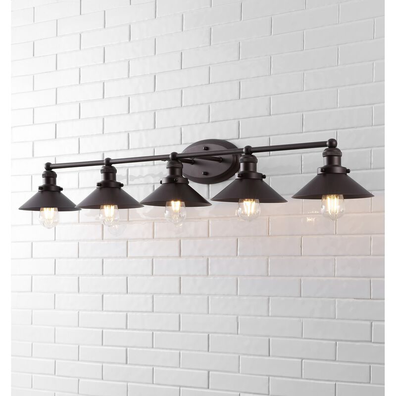 July Industrial Farmhouse Metal Vanity Light