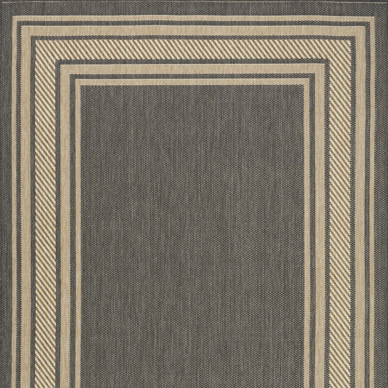 HomeRoots Geometric Indoor Outdoor Area Rug image number 2