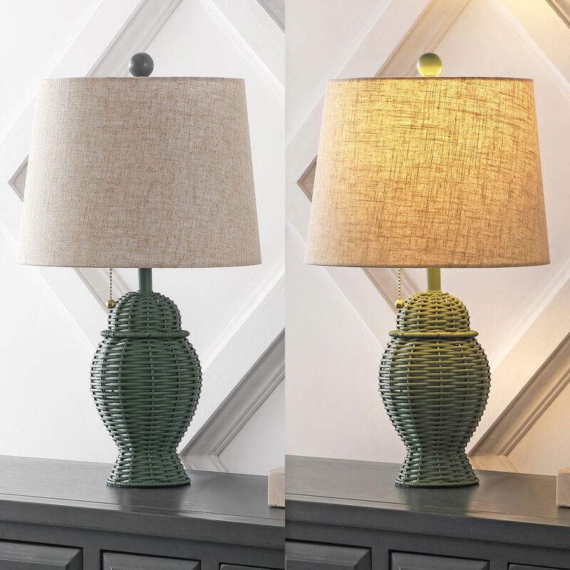 Margie Bohemian Rustic Iron LED Table Lamp