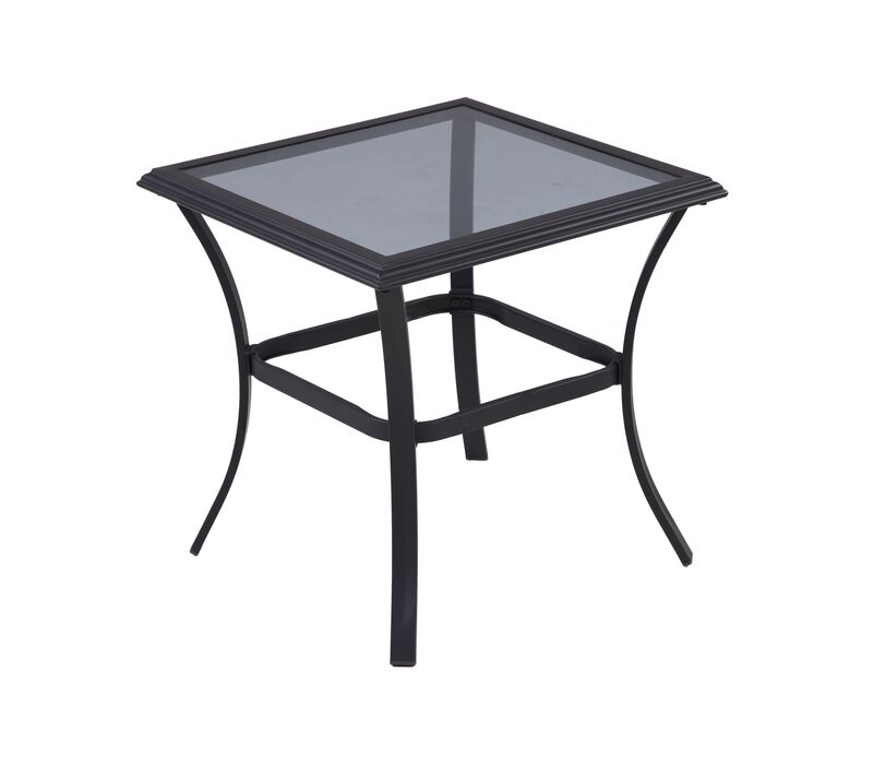 Mondawe Outdoor Conversation 3-Piece Set W/ 2 Rocking Chair & 1Heat-Resistant Coffee Table