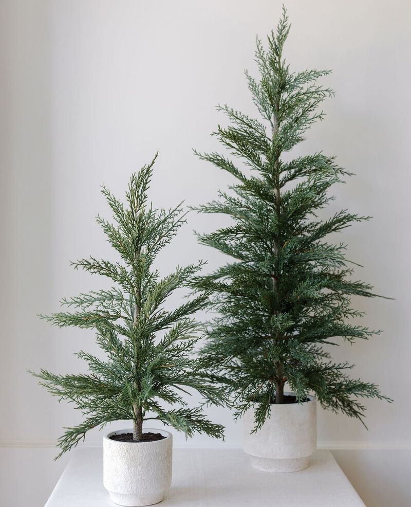 36" / 3' Artificial Evergreen Cedar Tree image number 5