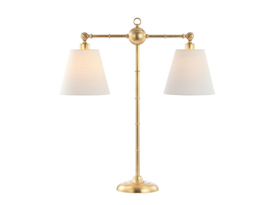 Ruth 2-Light Library Metal LED Table Lamp