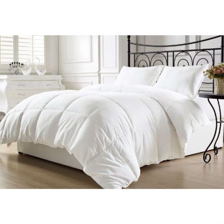 Hivvago Queen size Hypoallergenic Down Alternative Comforter in White
