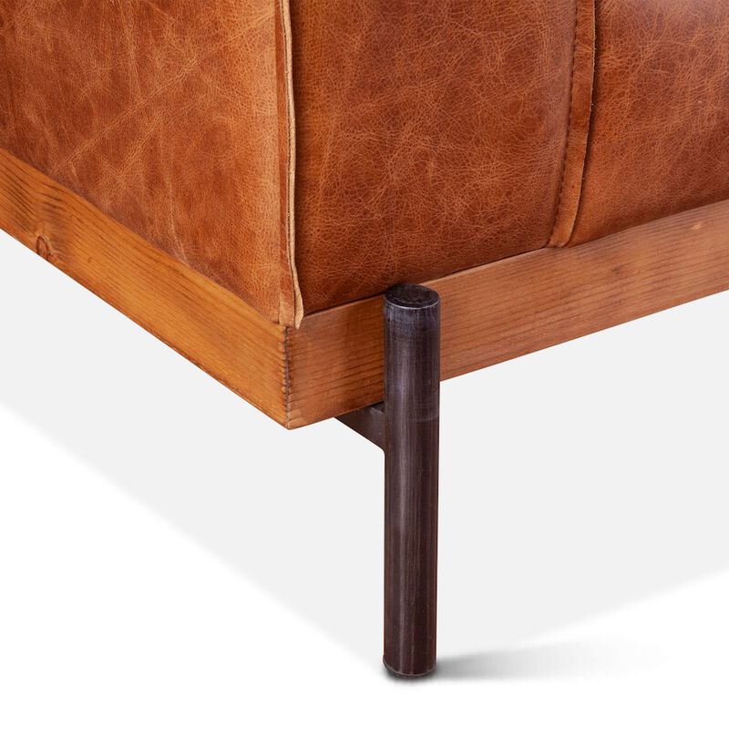 World Interiors Chiavari Armchair in Vintage Cognac Leather image number 5