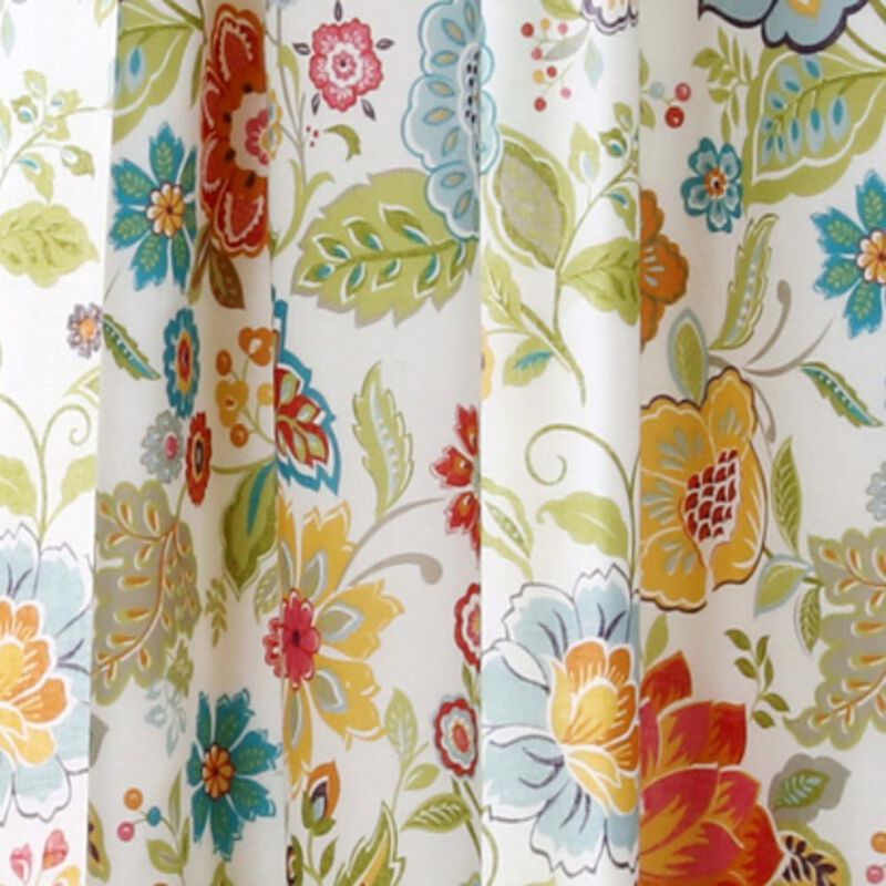 Greenland Home Fashion Astoria Window Panel Pair - White 42x84"