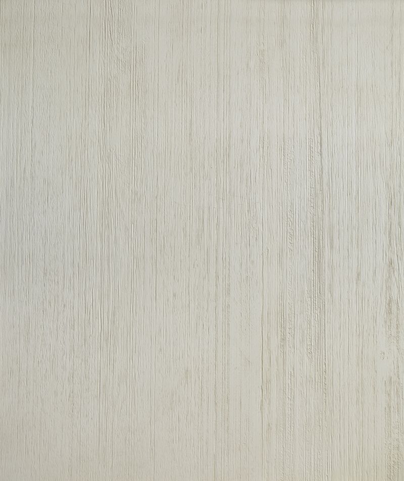 Sofa Table With Plank Style Top and 2 Gliding Drawers, Brown and White